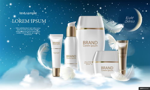 面膜，肌膚的精致呵護 美妝海報設計中的護膚哲學